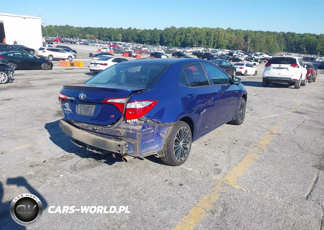 2015 Toyota Corolla S Plus VIN:2T1BURHEXFC440632 - 4