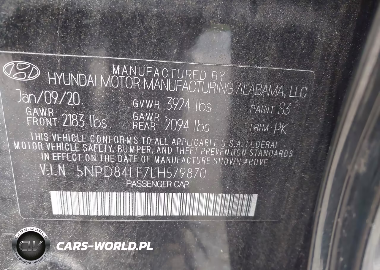 2020 Hyundai Elantra Sel VIN:5NPD84LF7LH579870 - 9