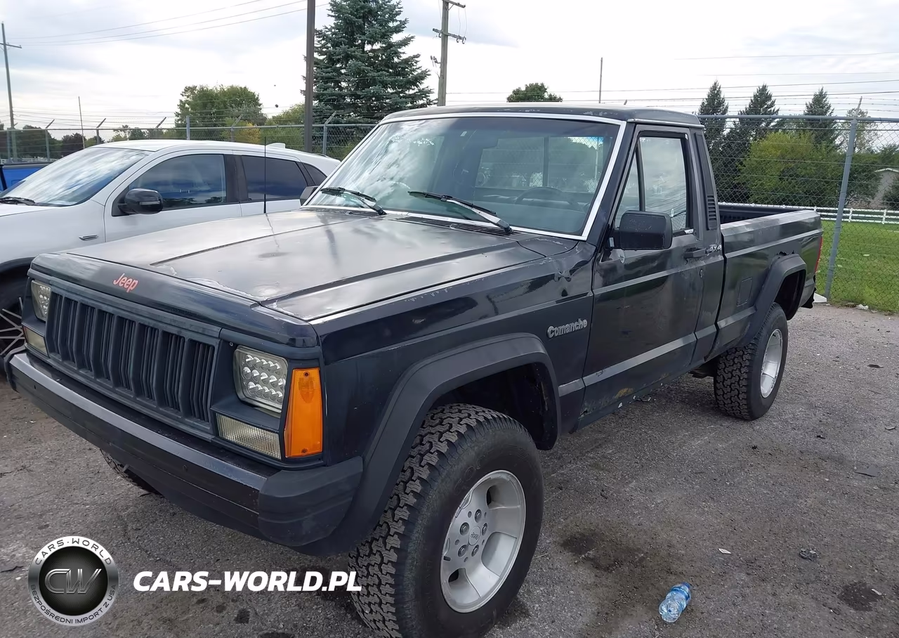 1991 Jeep Comanche VIN:1J7FJ26S7ML539356 - 2
