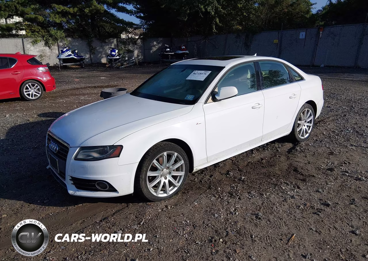 2012 Audi A4 2.0T Premium VIN:WAUFFAFL1CN017586 - 2