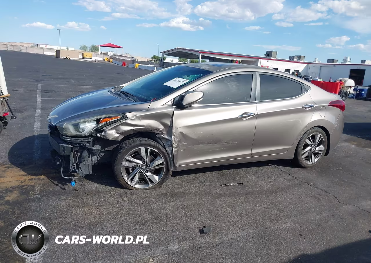 2014 Hyundai Elantra Limited VIN:5NPDH4AE3EH528895 - 11