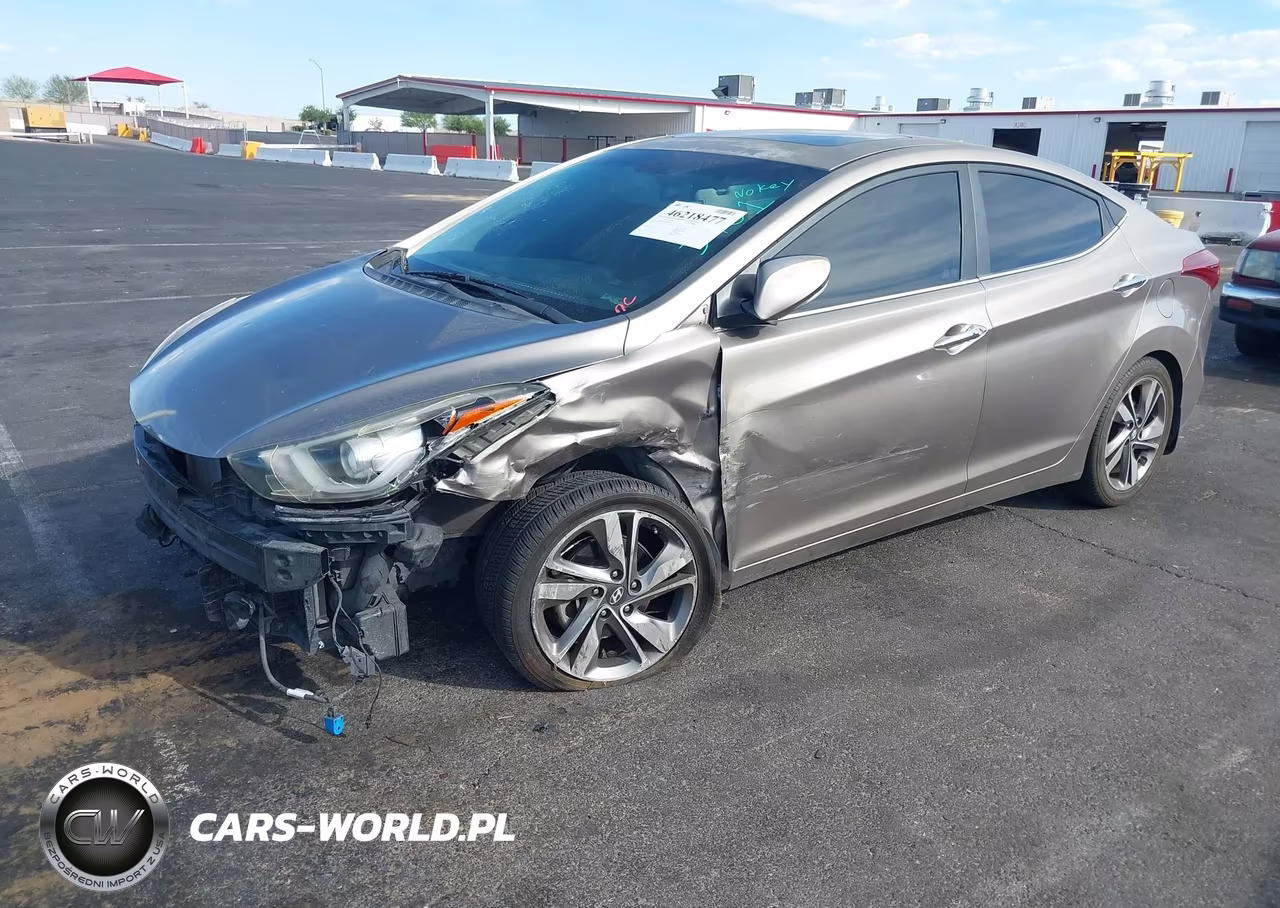 2014 Hyundai Elantra Limited VIN:5NPDH4AE3EH528895 - 2