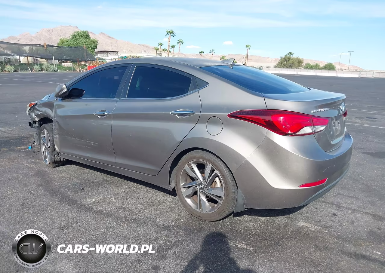 2014 Hyundai Elantra Limited VIN:5NPDH4AE3EH528895 - 3
