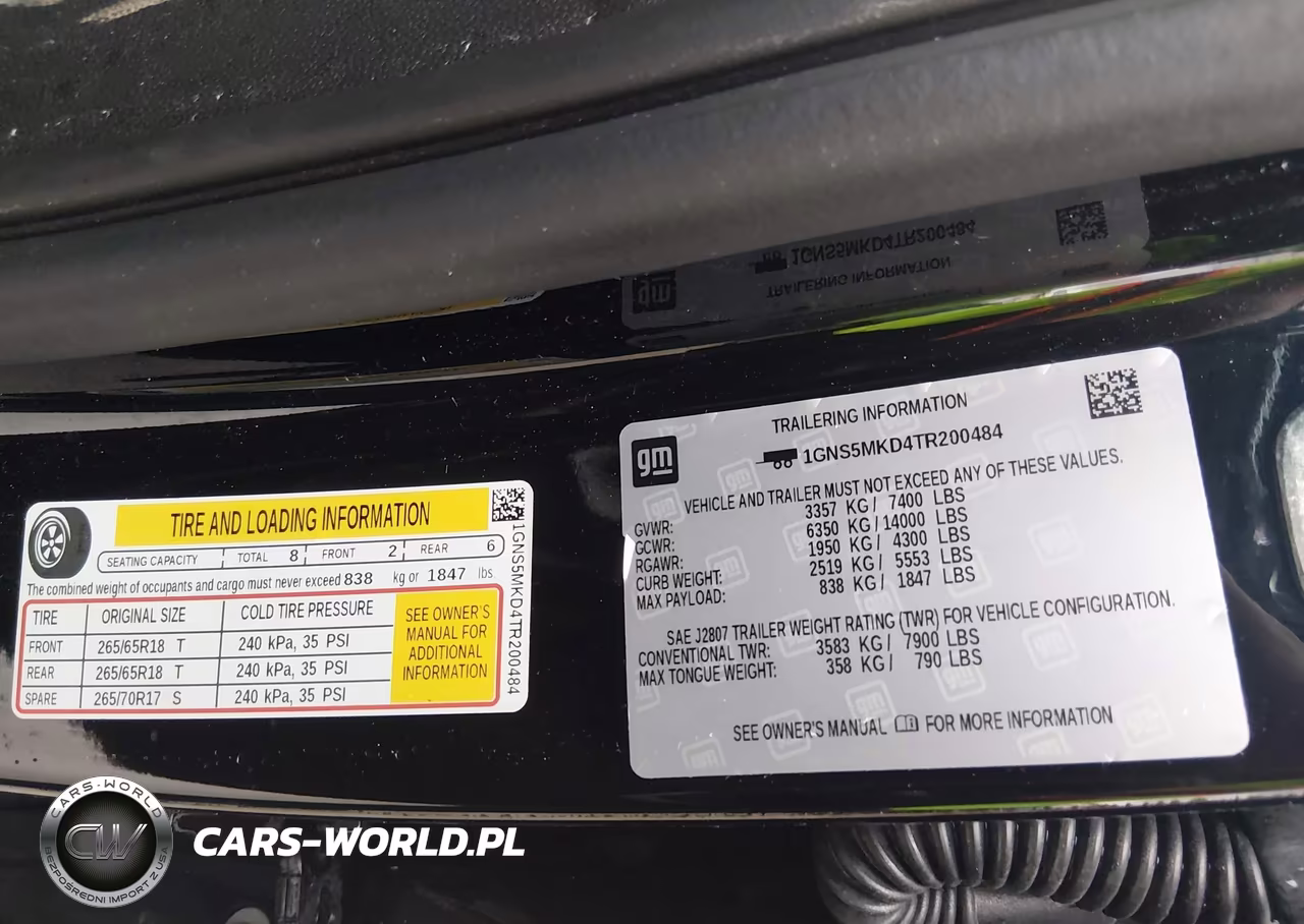 2026 Chevrolet Tahoe Ls VIN:1GNS5MKD4TR200484 - 9