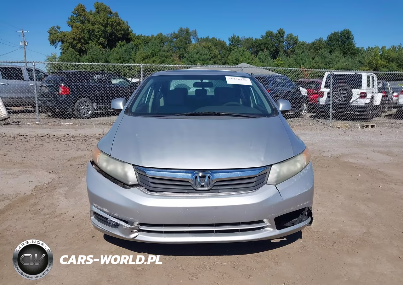 2012 Honda Civic Sdn Ex VIN:19XFB2F80CE035565 - 12
