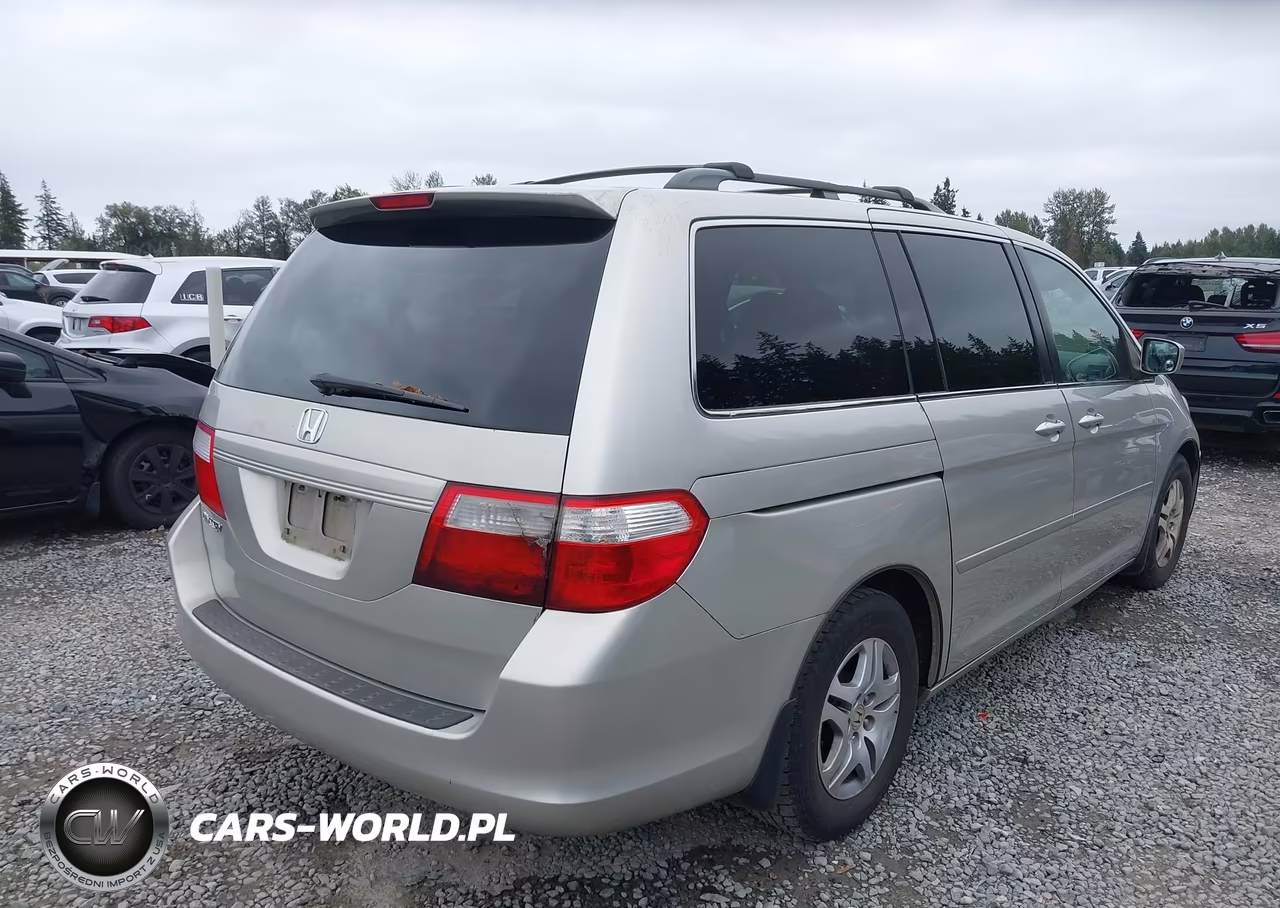 2007 Honda Odyssey Ex-L VIN:5FNRL38757B443886 - 4