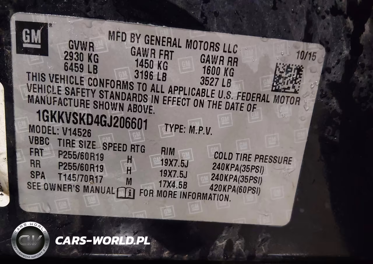 2016 GMC Acadia Slt-2 VIN:1GKKVSKD4GJ206601 - 9
