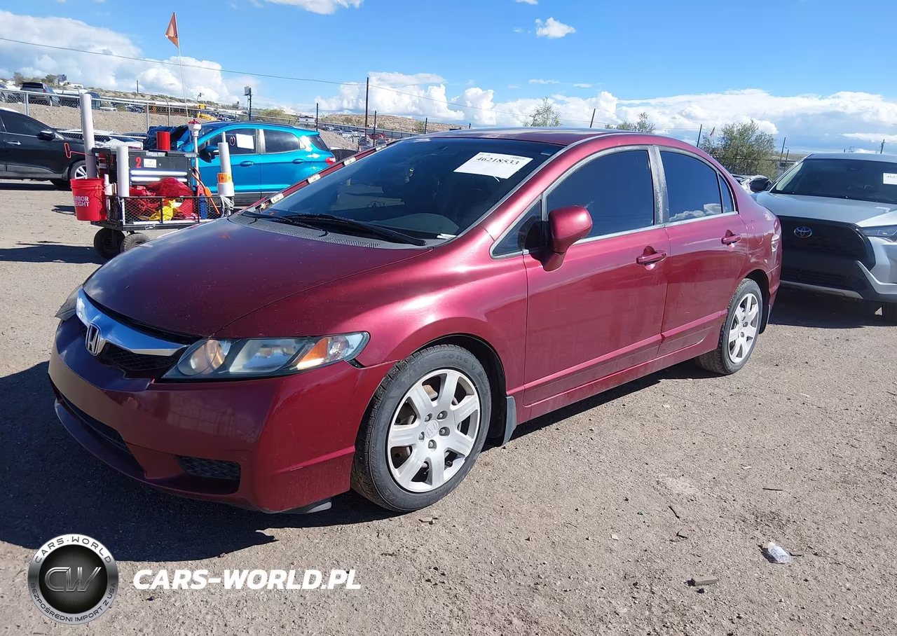 2009 Honda Civic Sdn Lx VIN:2HGFA16509H362145 - 2