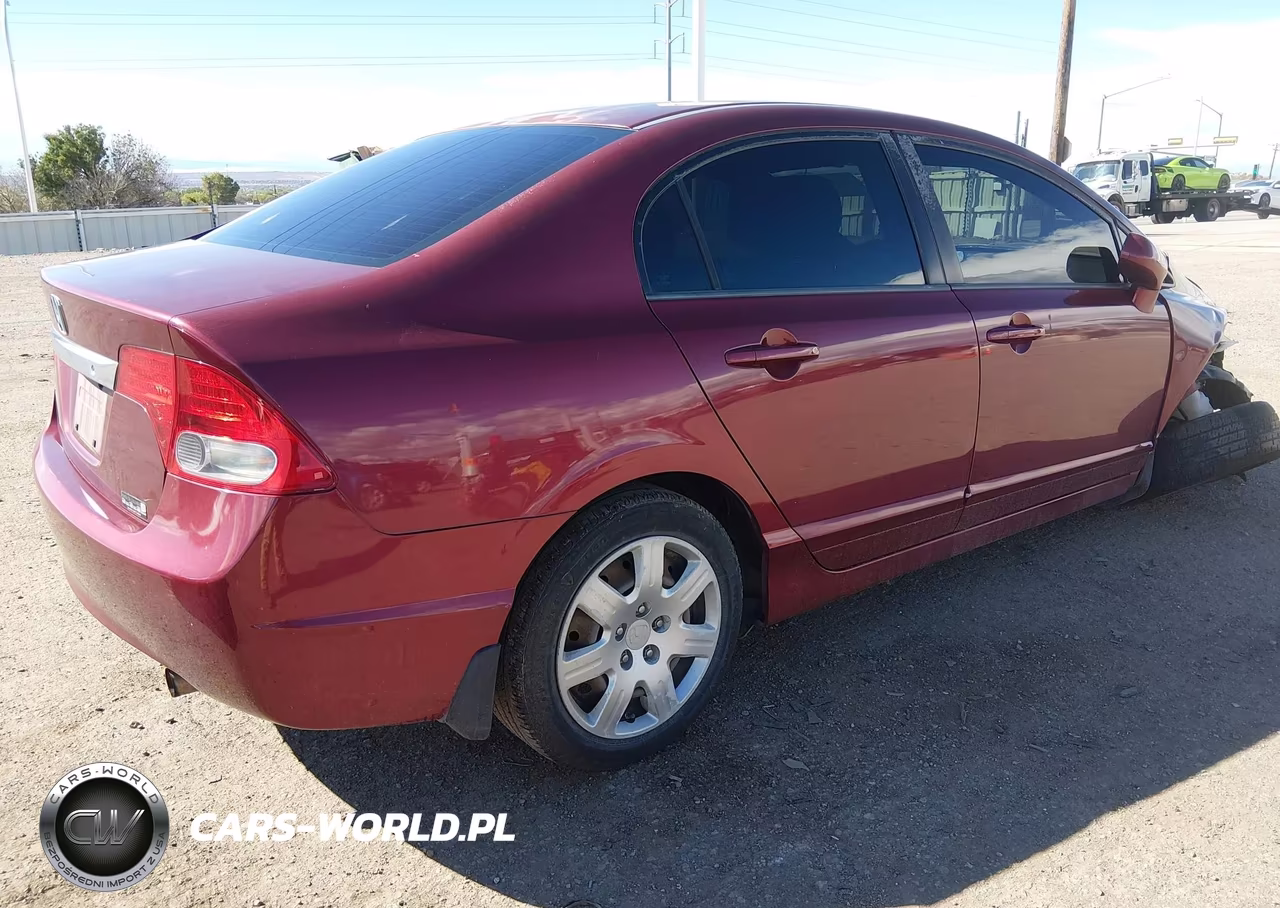 2009 Honda Civic Sdn Lx VIN:2HGFA16509H362145 - 4