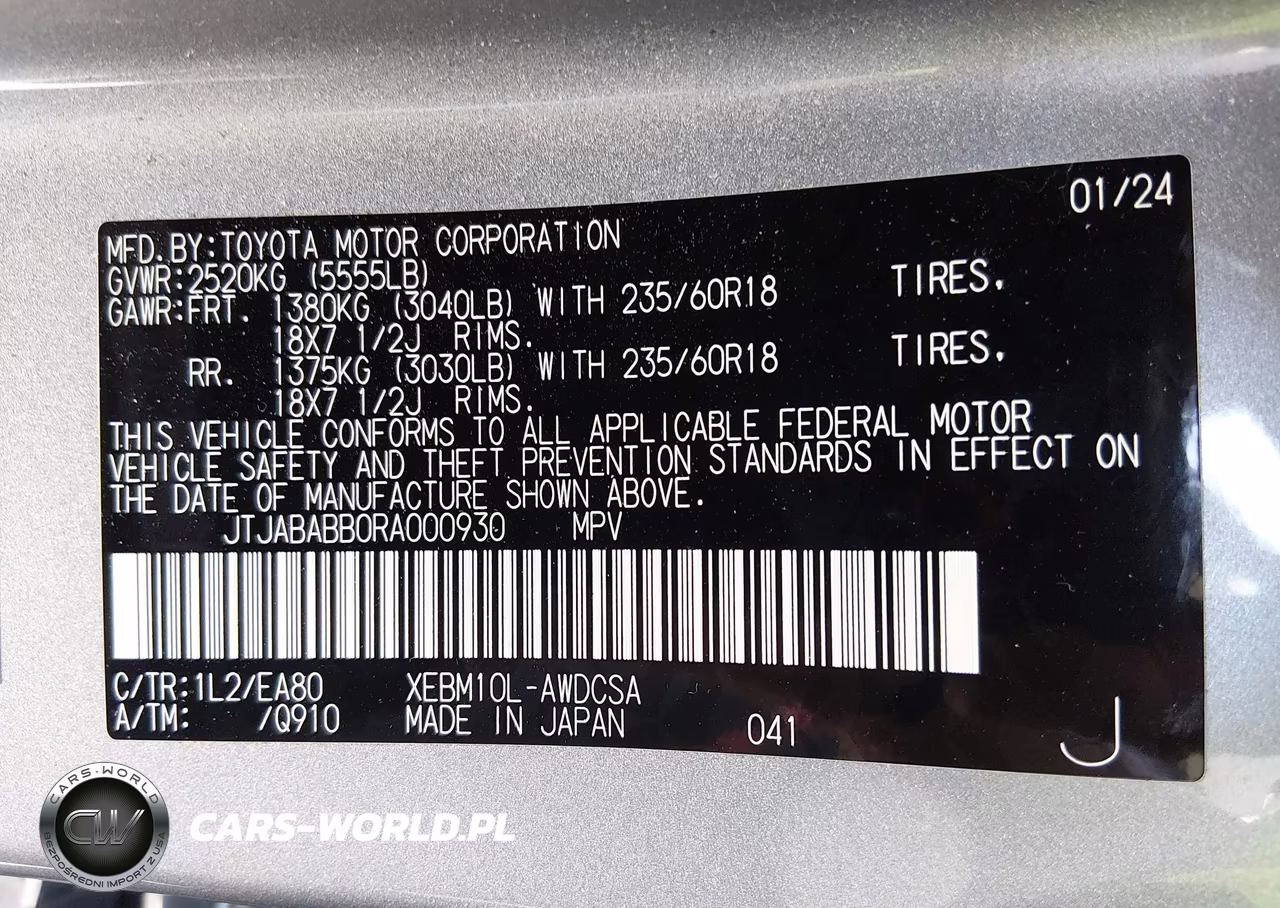 2024 Lexus Rz 300E Premium VIN:JTJABABB0RA000930 - 9