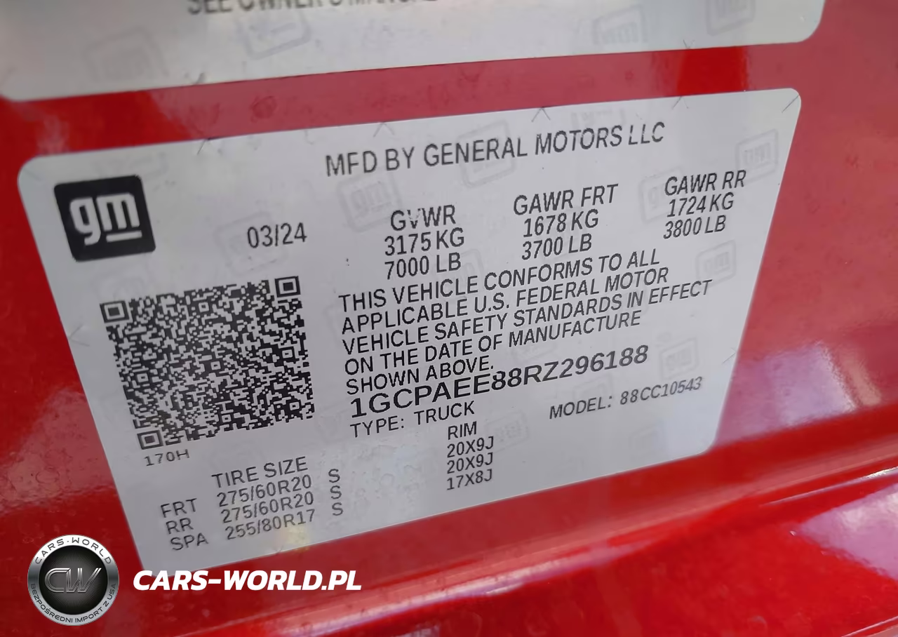 2024 Chevrolet Silverado 1500 2Wd Short Bed Ltz VIN:1GCPAEE88RZ296188 - 9