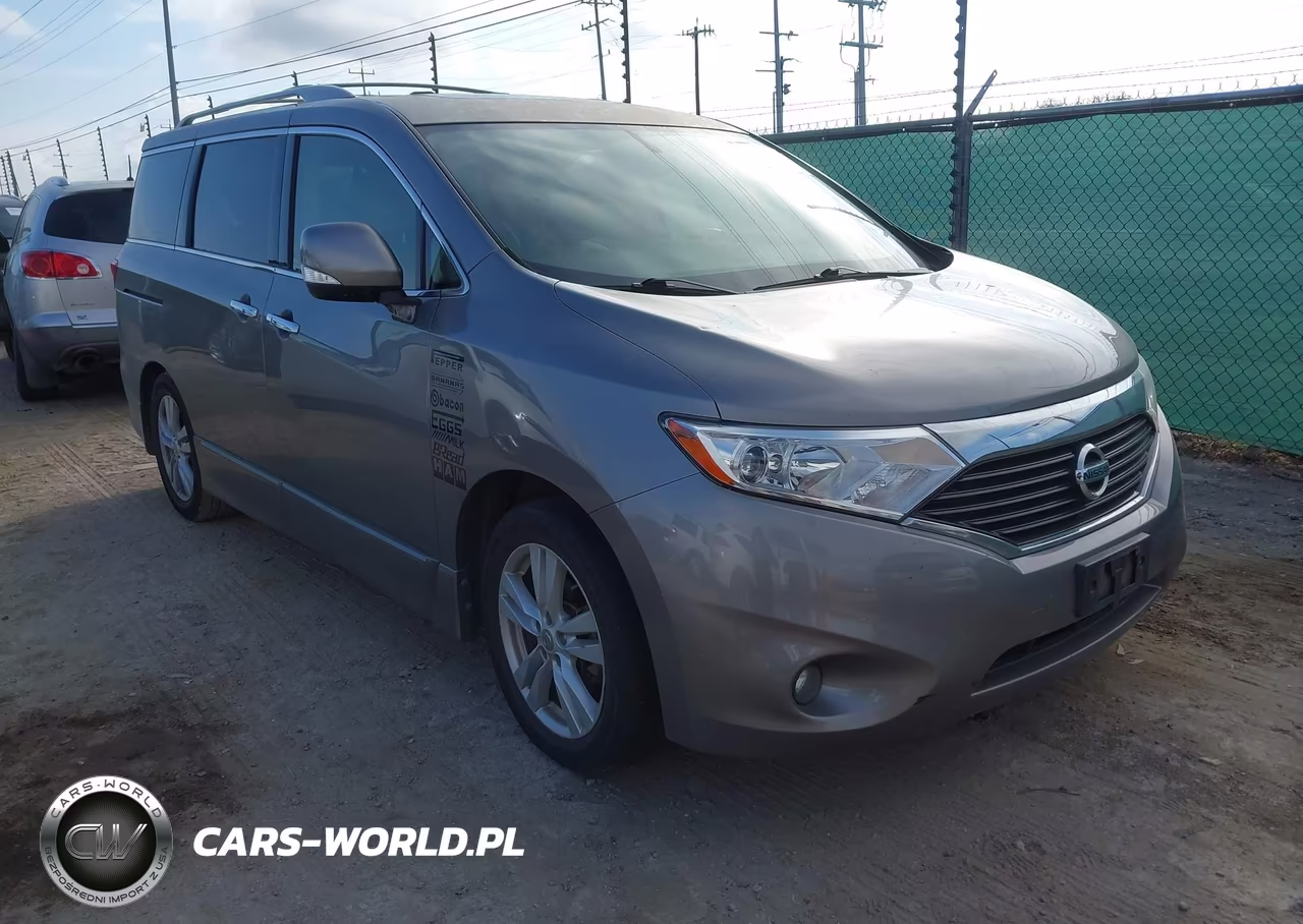 2013 Nissan Quest Sl VIN:JN8AE2KP8D9069522 - 1