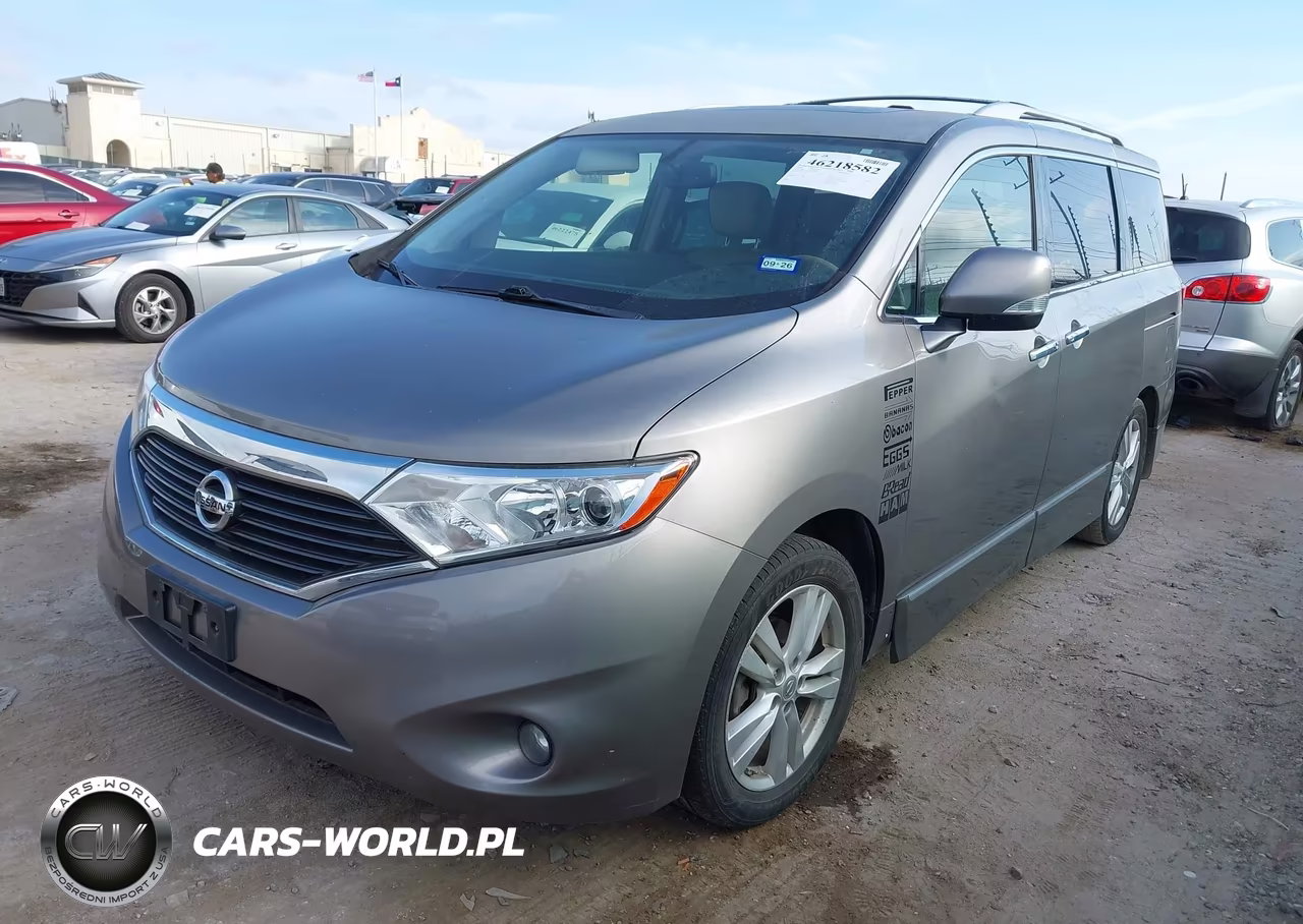 2013 Nissan Quest Sl VIN:JN8AE2KP8D9069522 - 2