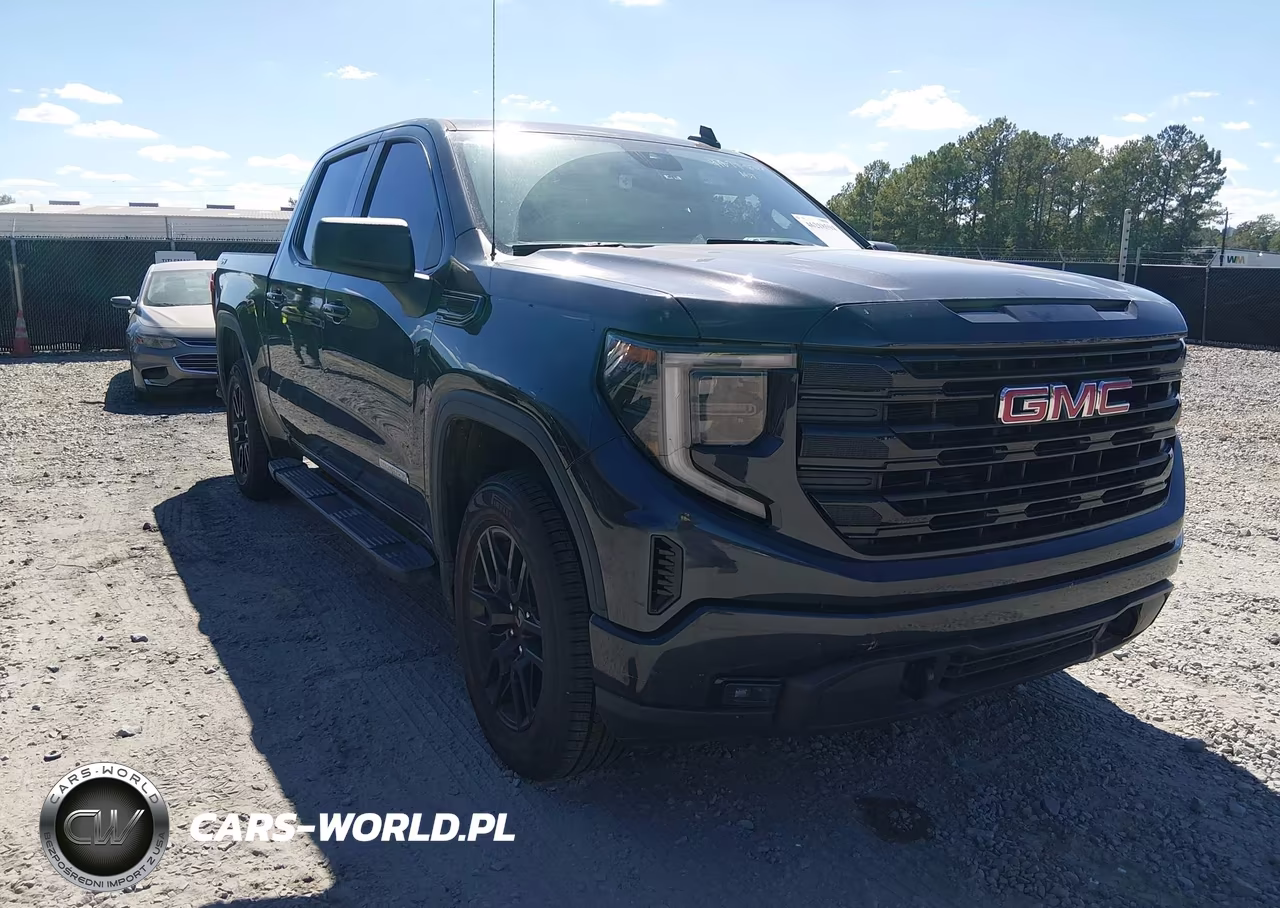 2023 GMC Sierra 1500 4Wd Short Box Elevation With 3Sb