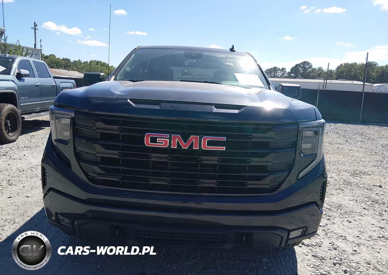 2023 GMC Sierra 1500 4Wd Short Box Elevation With 3Sb VIN:1GTPUCEK6PZ122513 - 12