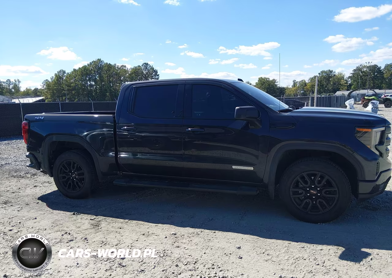 2023 GMC Sierra 1500 4Wd Short Box Elevation With 3Sb VIN:1GTPUCEK6PZ122513 - 13