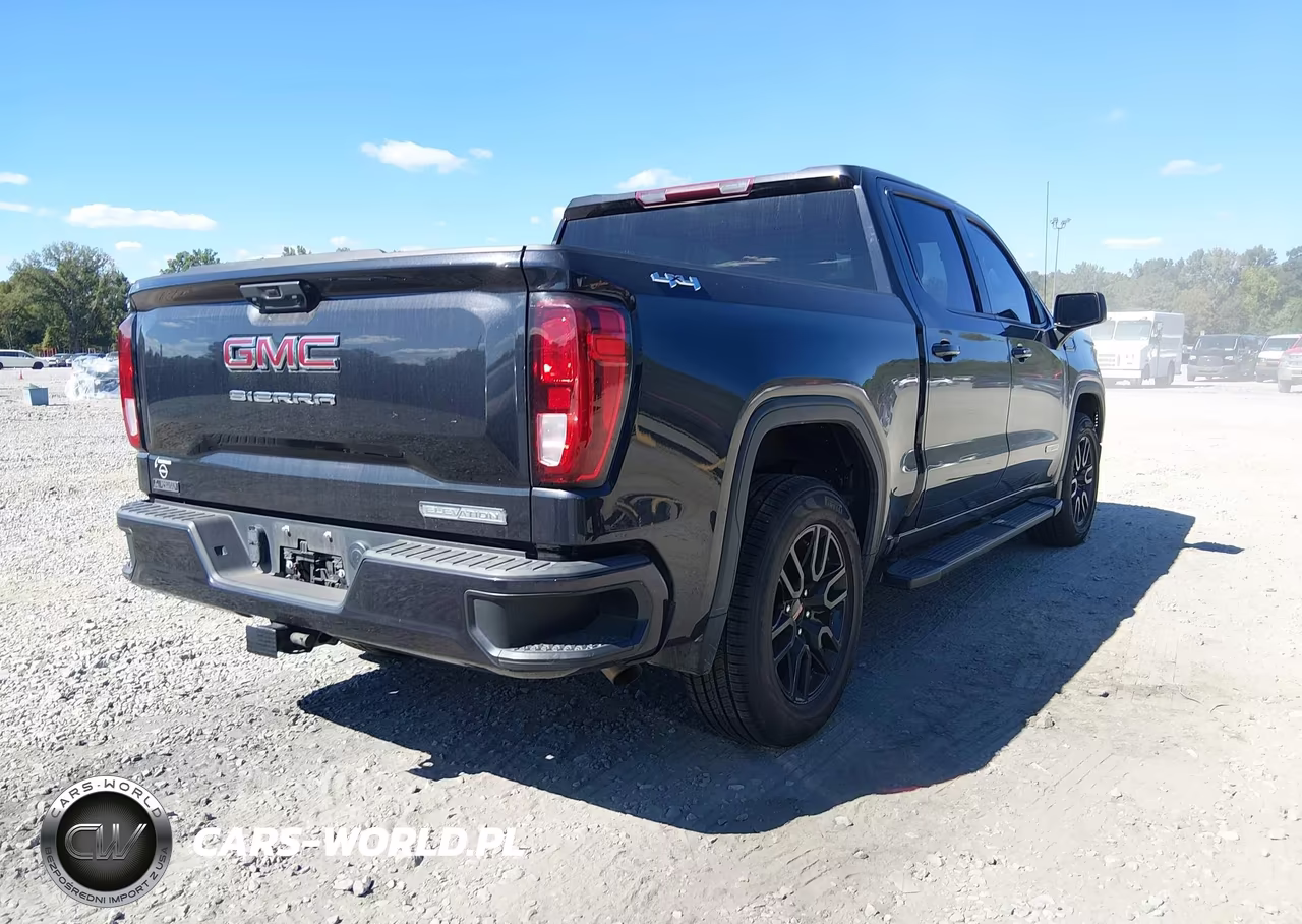 2023 GMC Sierra 1500 4Wd Short Box Elevation With 3Sb VIN:1GTPUCEK6PZ122513 - 4