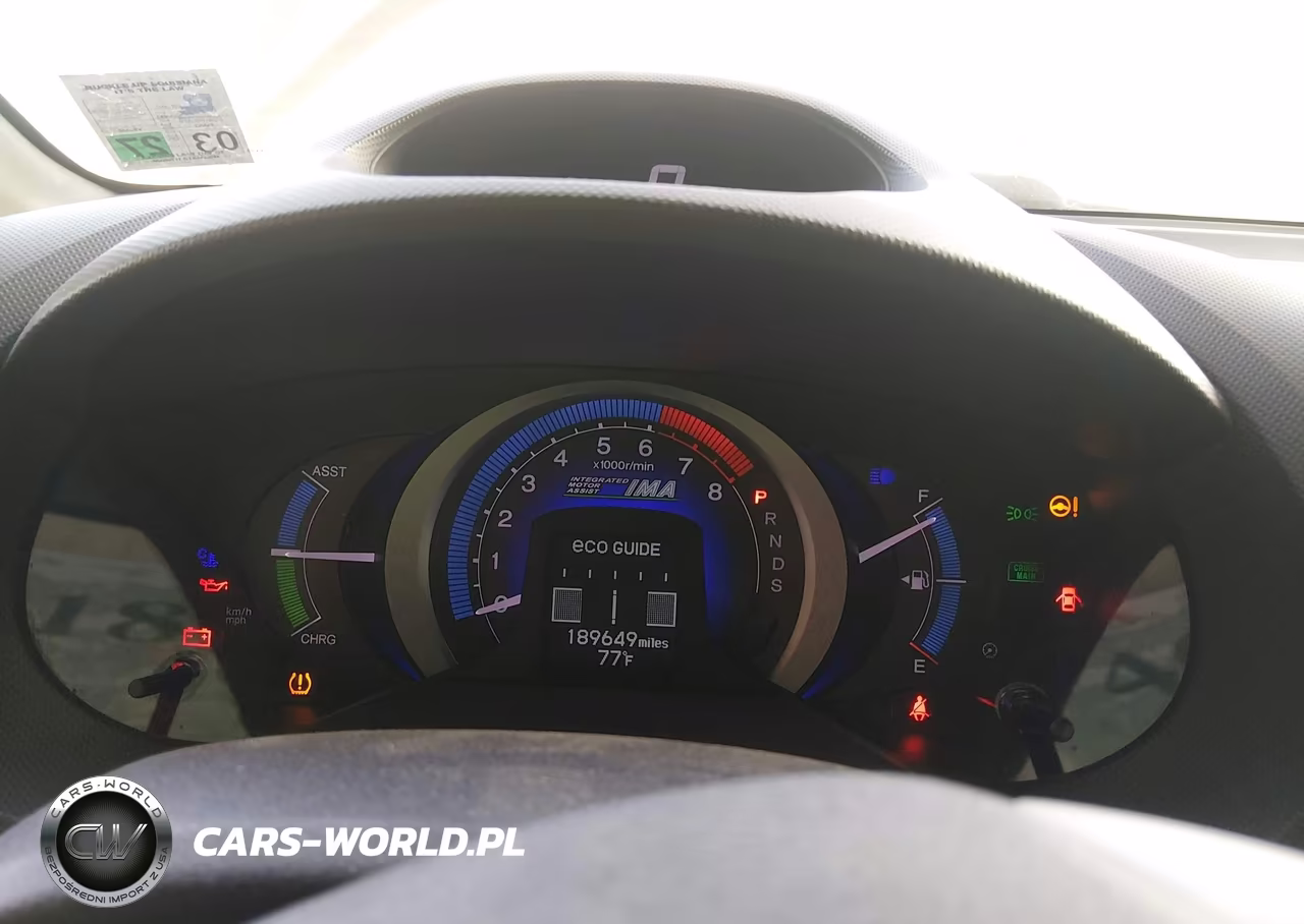 2010 Honda Insight Ex VIN:JHMZE2H7XAS024848 - 7