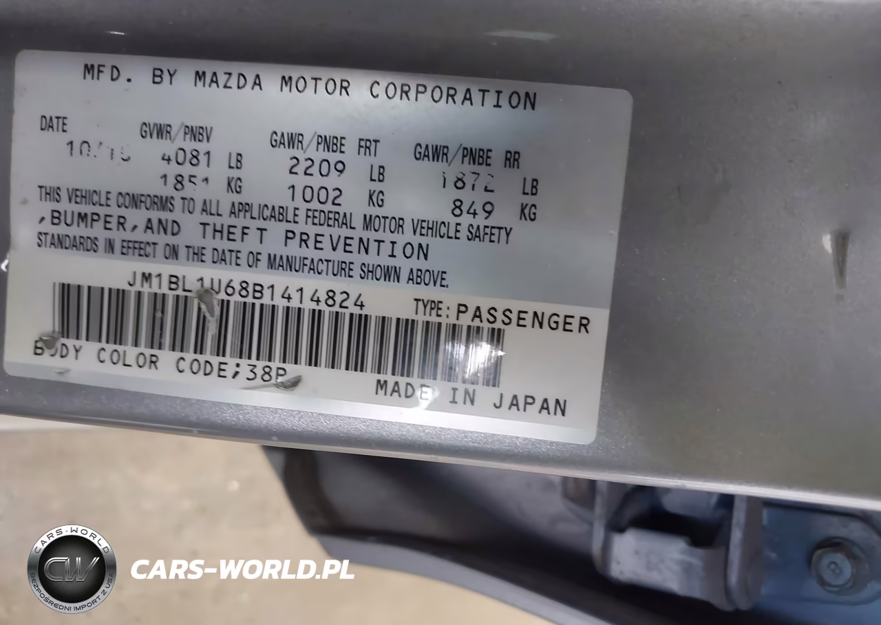 2011 Mazda Mazda3 S Sport VIN:JM1BL1U68B1414824 - 9