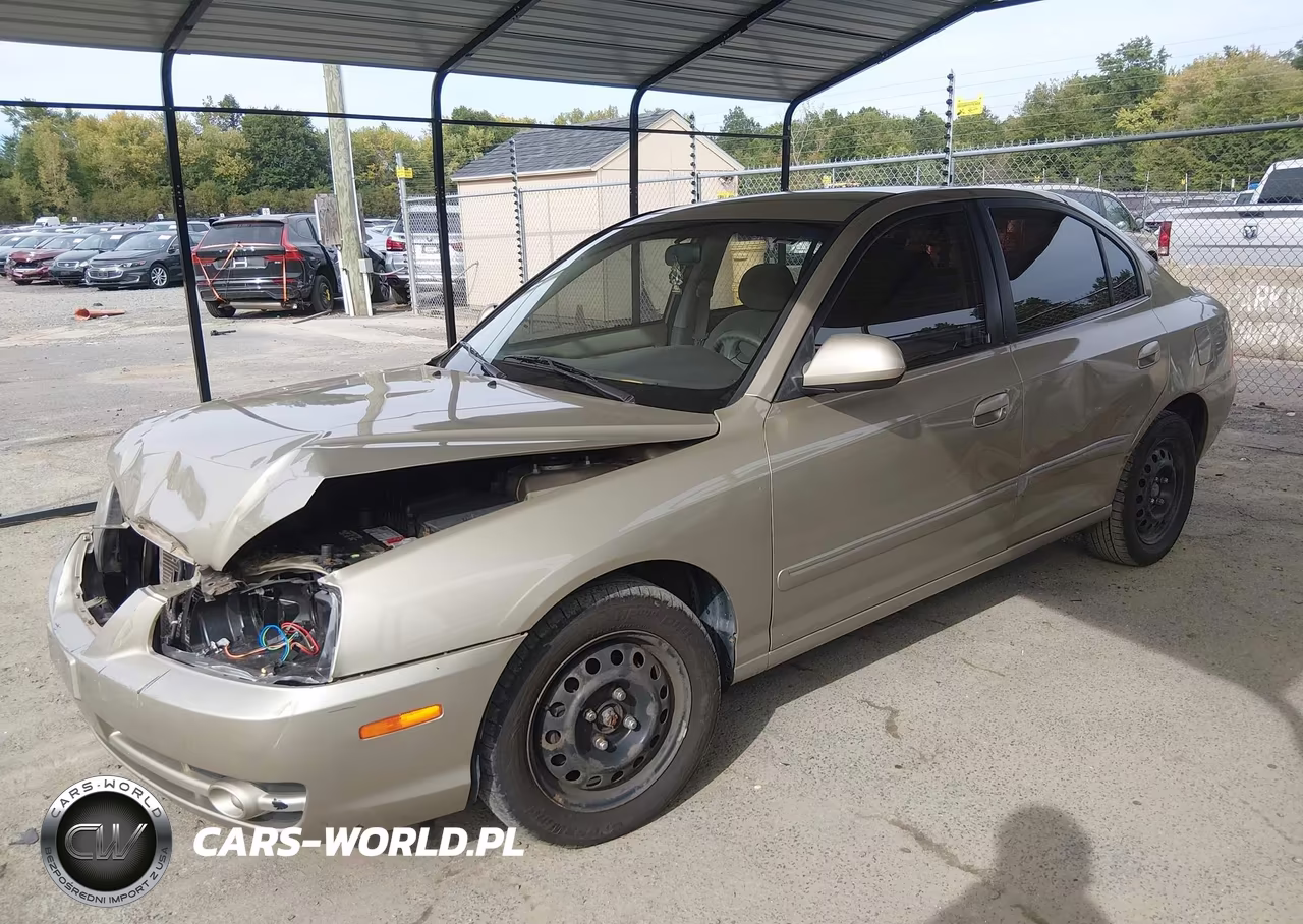 2005 Hyundai Elantra Gls-Gt VIN:KMHDN46D75U009567 - 2