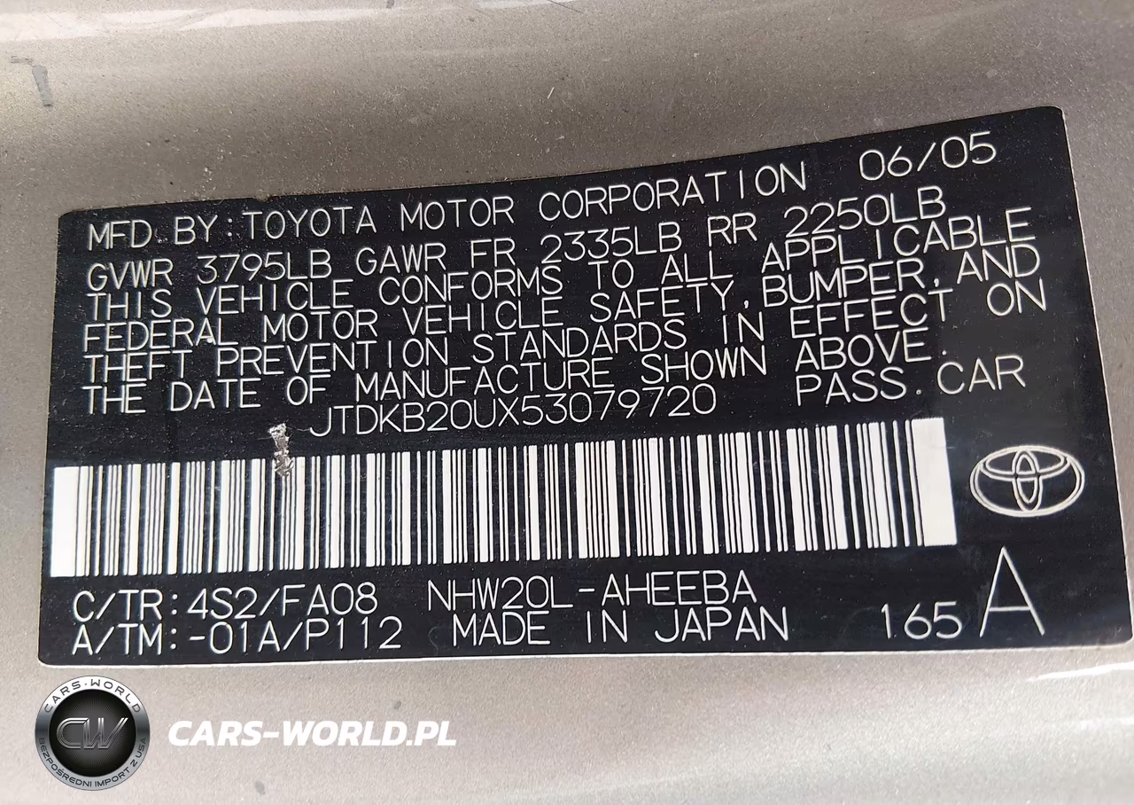 2005 Toyota Prius VIN:JTDKB20UX53079720 - 9