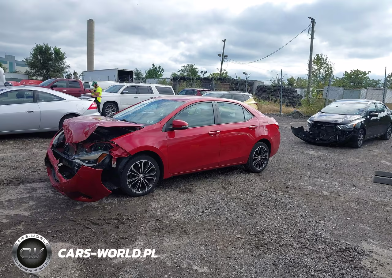 2015 Toyota Corolla S Plus VIN:2T1BURHE6FC461283 - 2