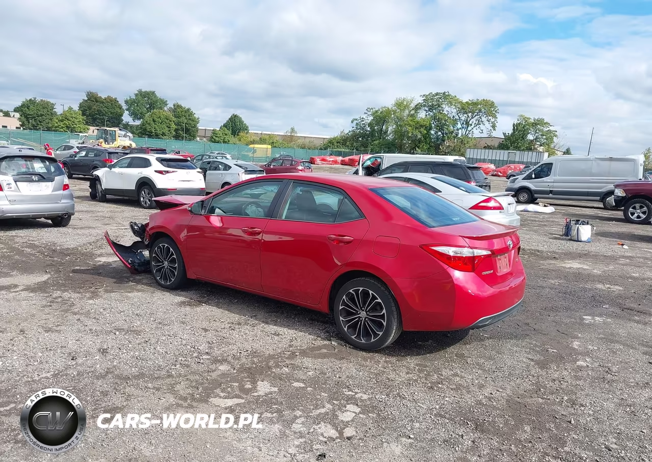 2015 Toyota Corolla S Plus VIN:2T1BURHE6FC461283 - 3