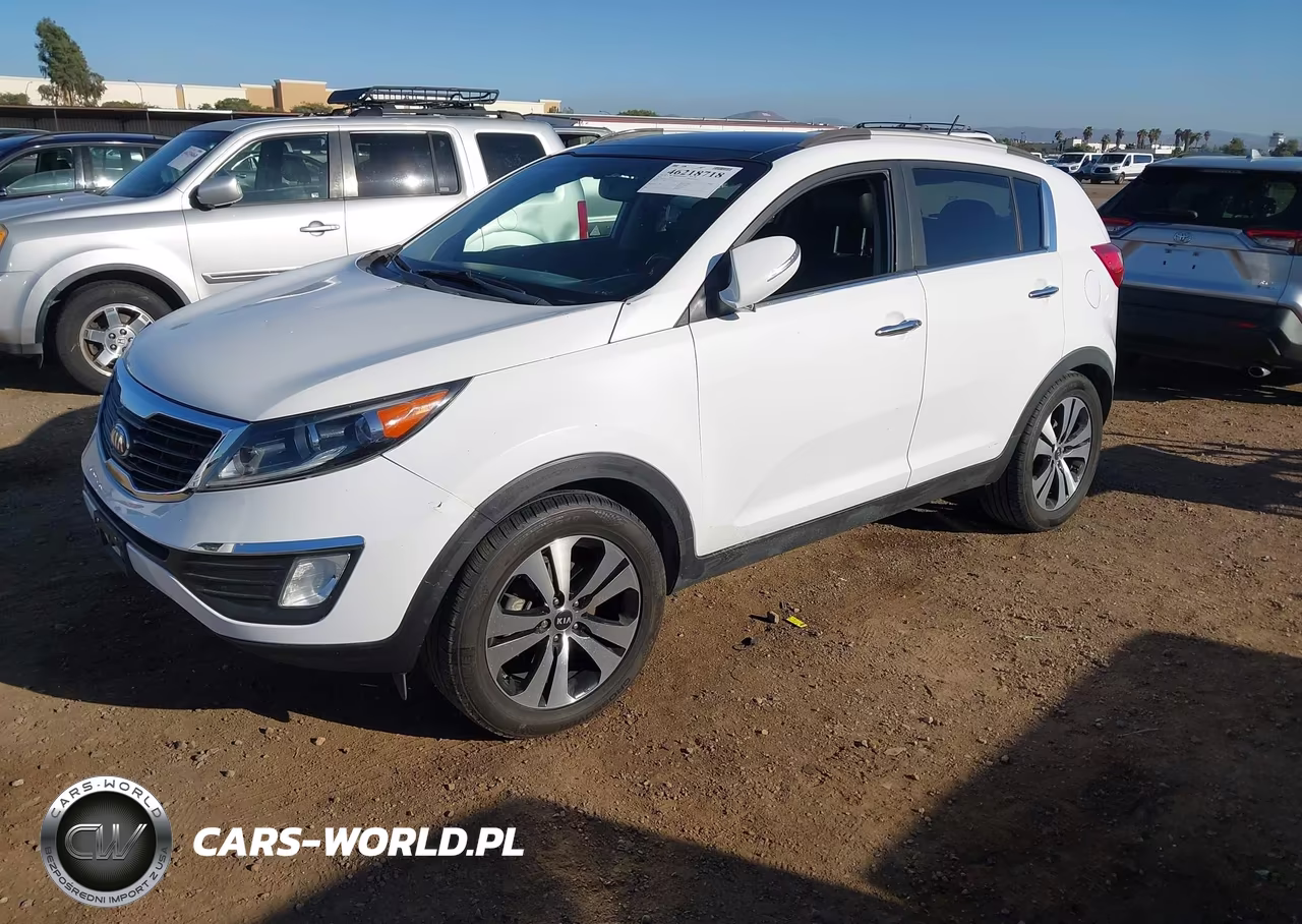 2013 Kia Sportage Ex VIN:KNDPC3A27D7489615 - 2