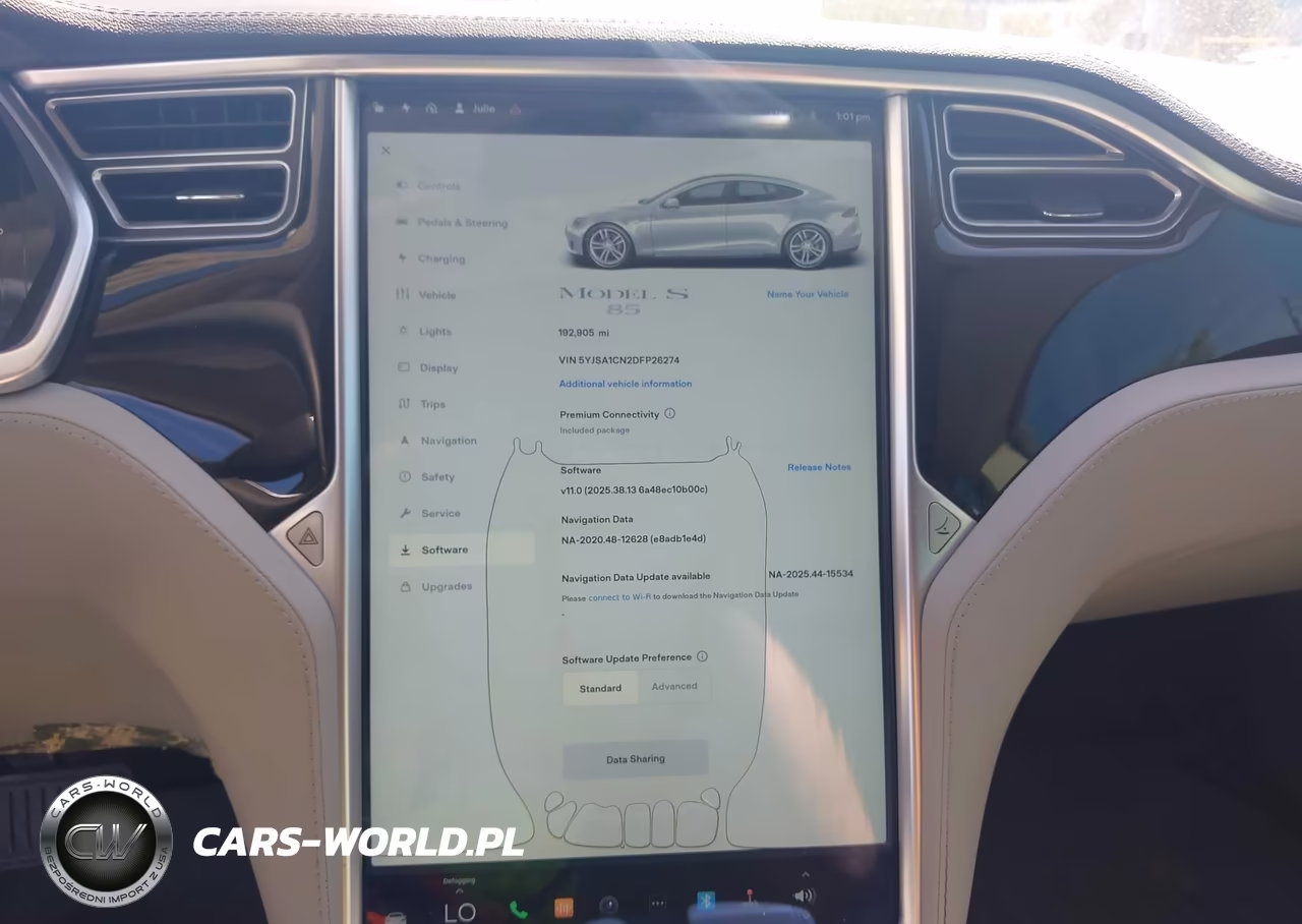 2013 Tesla Model S VIN:5YJSA1CN2DFP26274 - 19