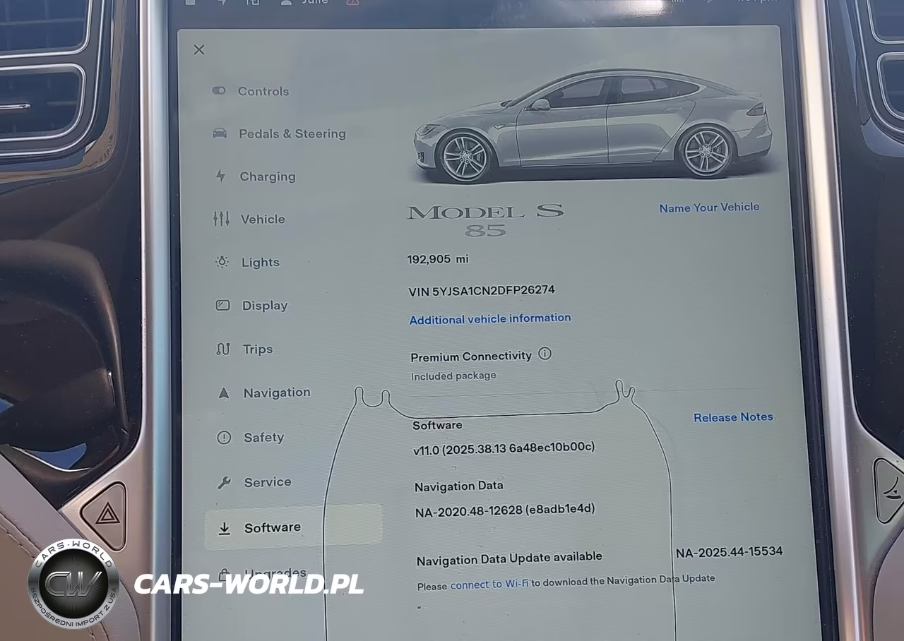 2013 Tesla Model S VIN:5YJSA1CN2DFP26274 - 7