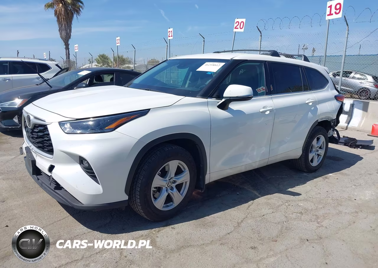 2021 Toyota Highlander Le VIN:5TDZZRAH0MS055251 - 2