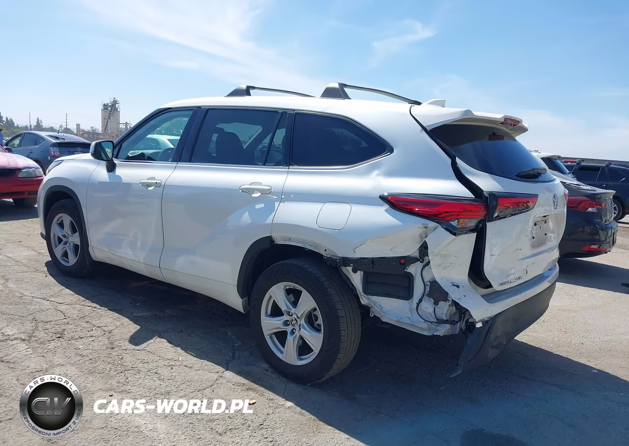2021 Toyota Highlander Le VIN:5TDZZRAH0MS055251 - 3