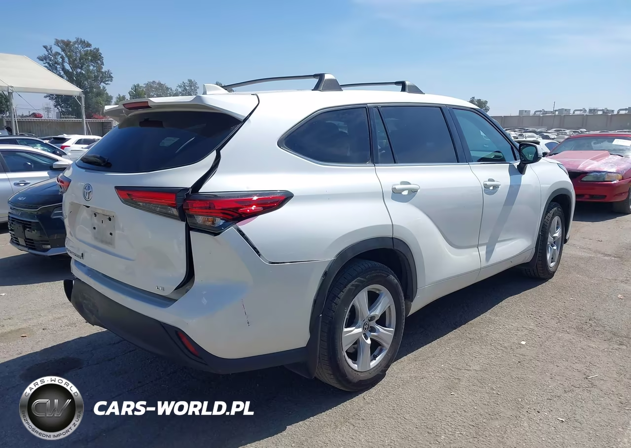 2021 Toyota Highlander Le VIN:5TDZZRAH0MS055251 - 4