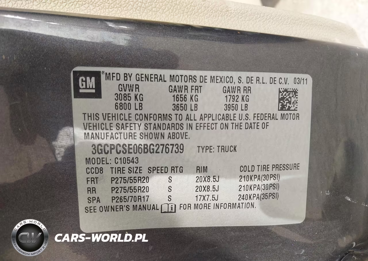 2011 Chevrolet Silverado 1500 Lt VIN:3GCPCSE06BG276739 - 9