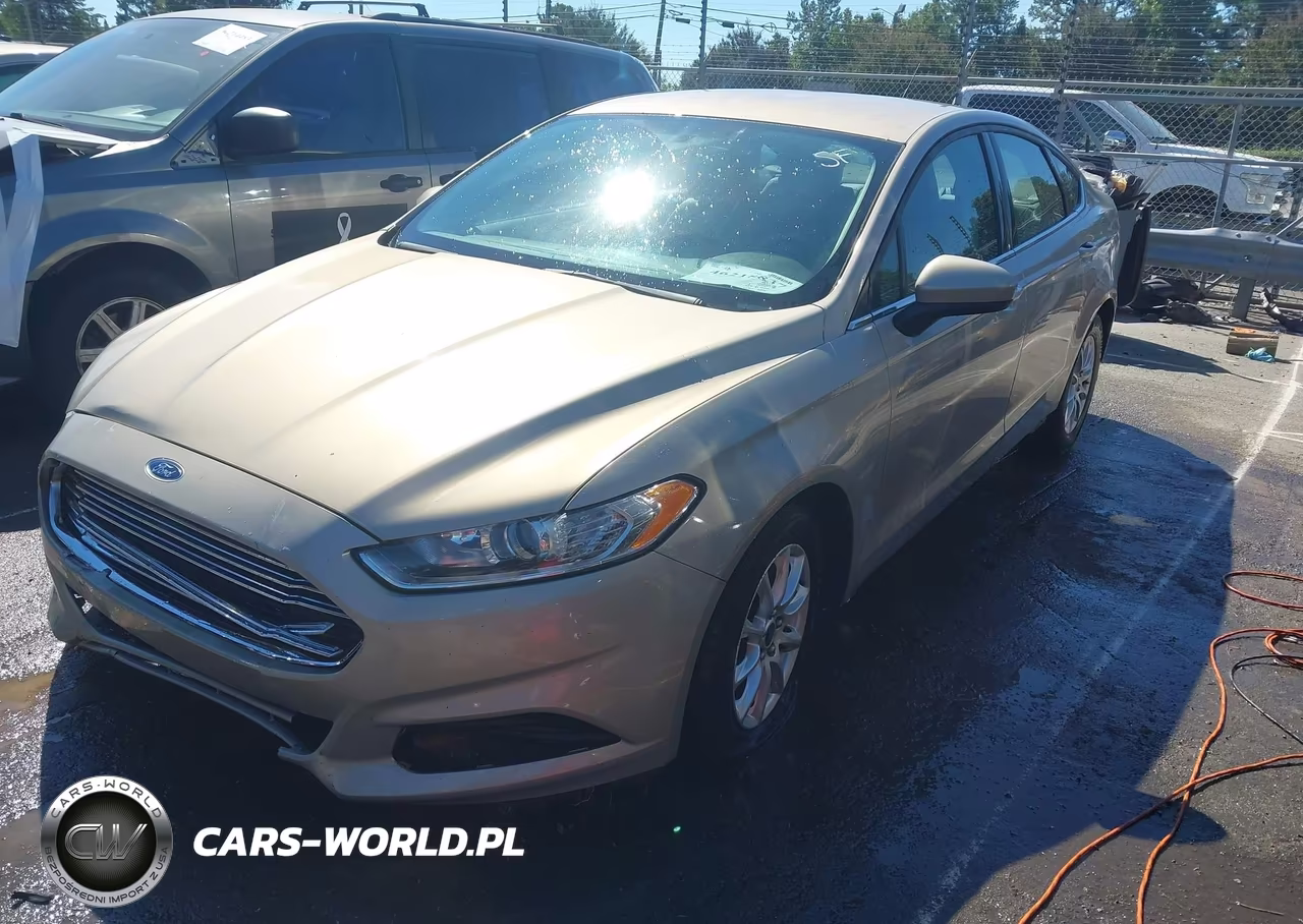 2015 Ford Fusion S VIN:3FA6P0G7XFR261420 - 2