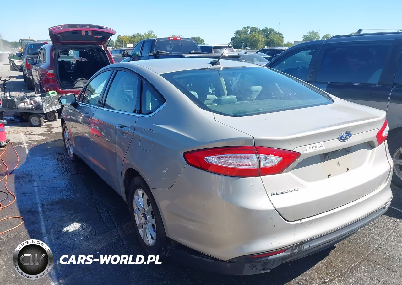 2015 Ford Fusion S VIN:3FA6P0G7XFR261420 - 3