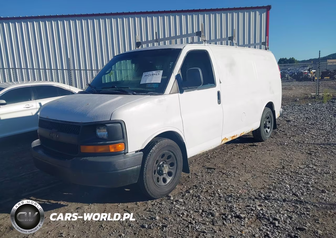 2009 Chevrolet Express 1500 Work Van VIN:1GCFH154191165437 - 2