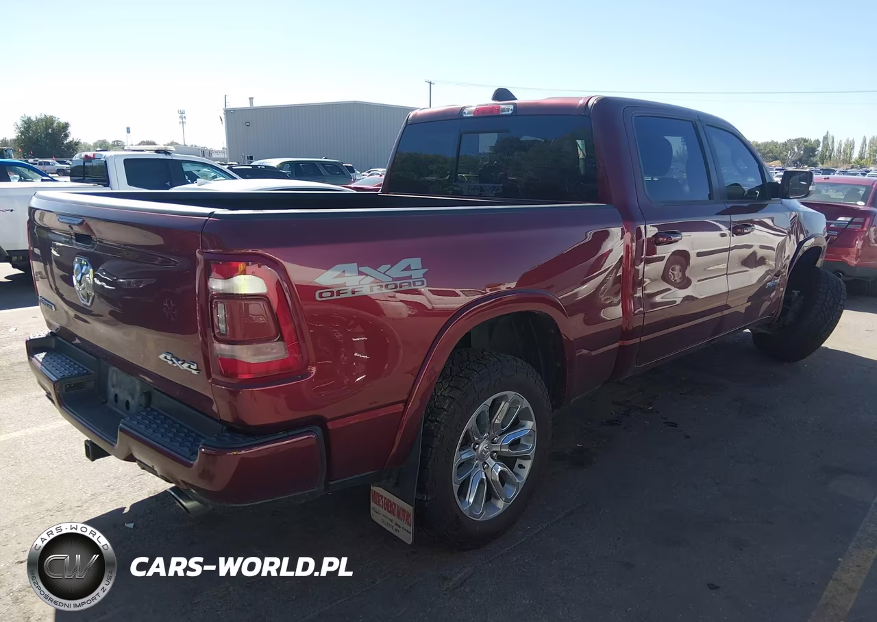 2019 Ram 1500 Laramie 4X4 6'4 Box VIN:1C6SRFRT3KN923214 - 4