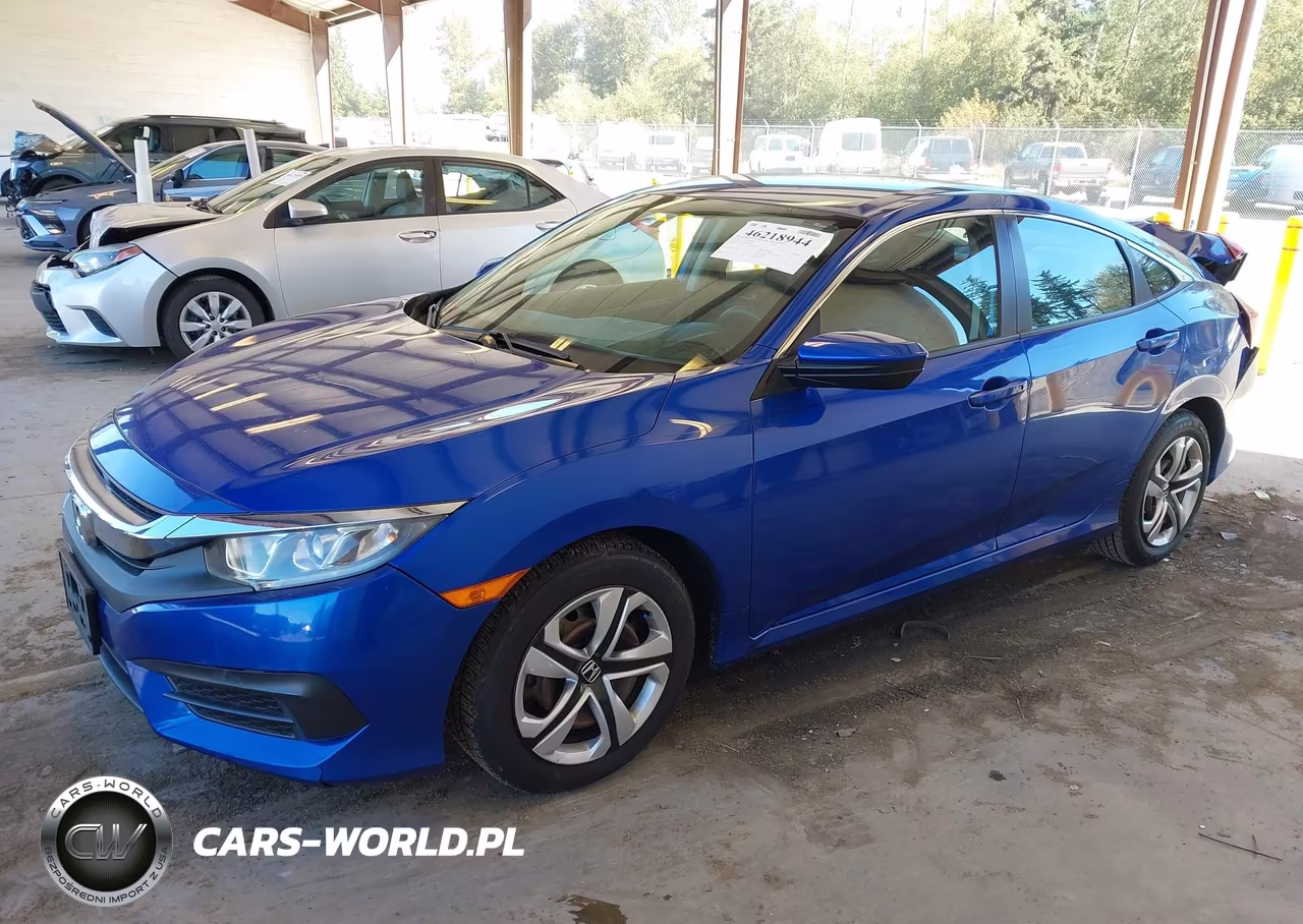 2018 Honda Civic Lx VIN:2HGFC2F54JH607629 - 2