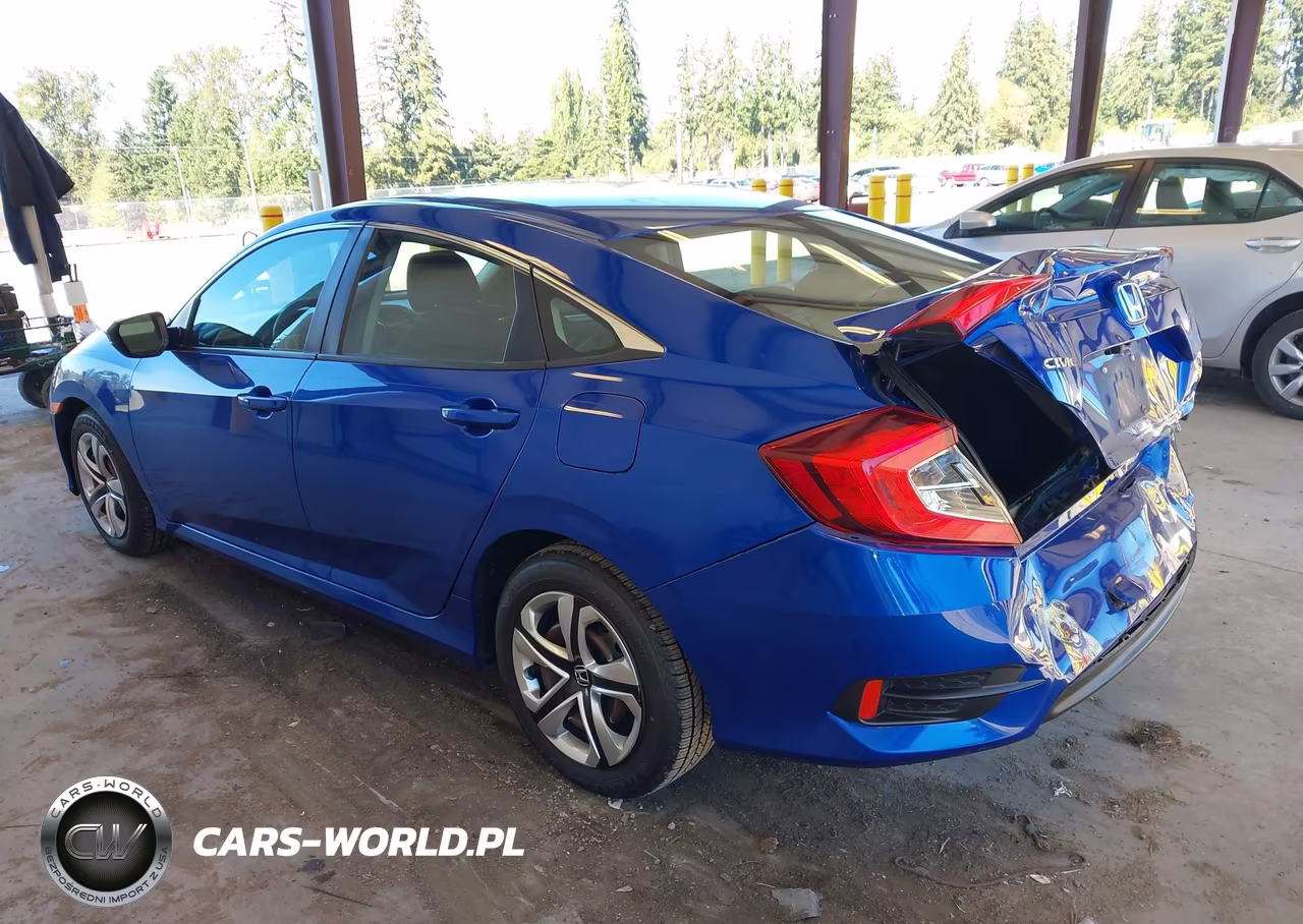 2018 Honda Civic Lx VIN:2HGFC2F54JH607629 - 3
