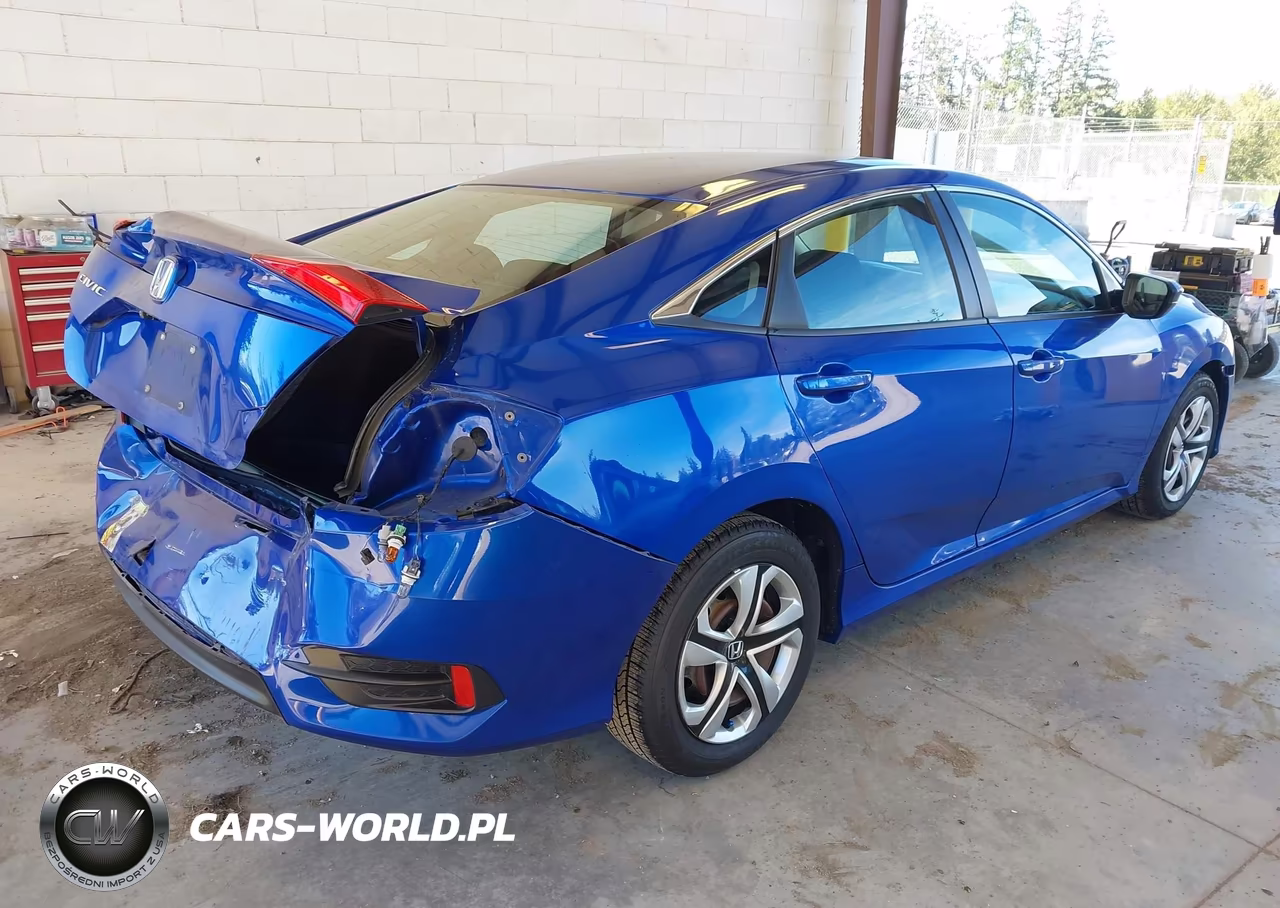 2018 Honda Civic Lx VIN:2HGFC2F54JH607629 - 4