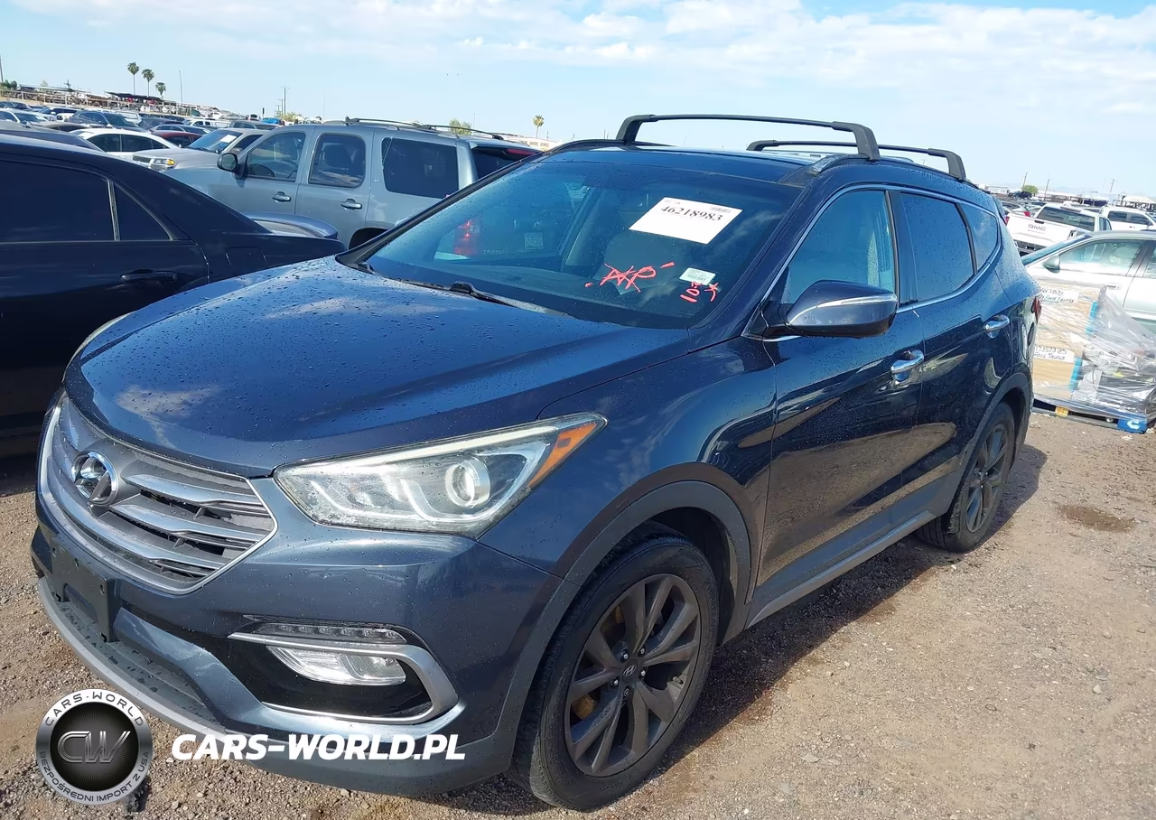 2017 Hyundai Santa Fe Sport 2.0T Ultimate VIN:5XYZW4LA1HG454135 - 2