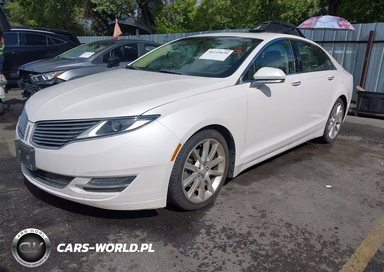 2015 Lincoln Mkz VIN:3LN6L2J99FR625933 - 2