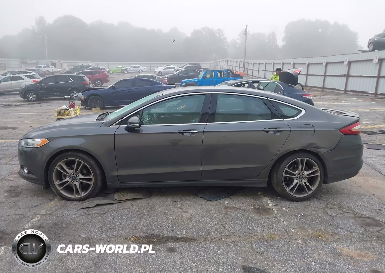 2015 Ford Fusion Titanium VIN:3FA6P0K93FR211032 - 14