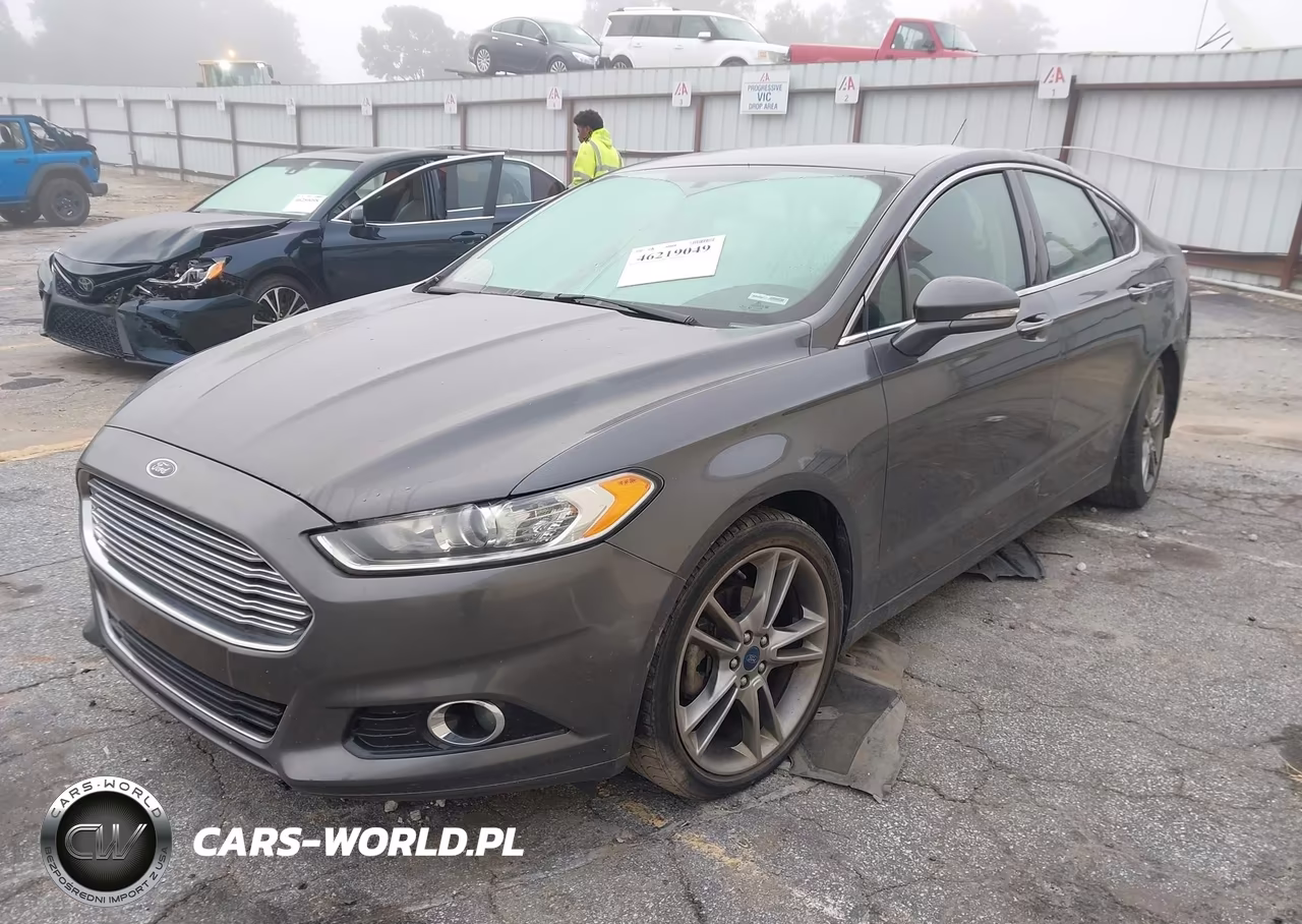 2015 Ford Fusion Titanium VIN:3FA6P0K93FR211032 - 2