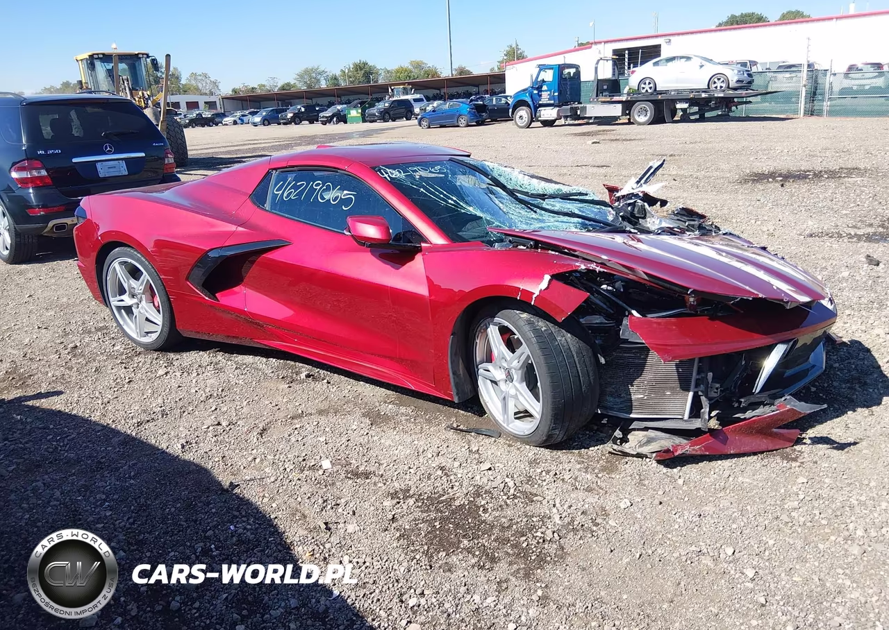2021 Chevrolet Corvette Stingray Rwd 2Lt VIN:1G1YB3D47M5124666 - 1