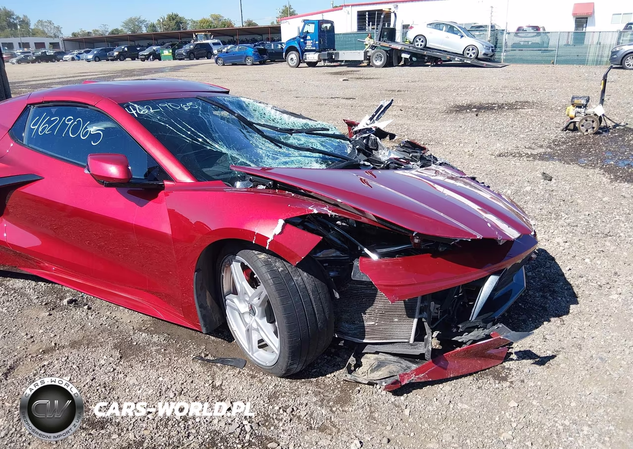 2021 Chevrolet Corvette Stingray Rwd 2Lt VIN:1G1YB3D47M5124666 - 11