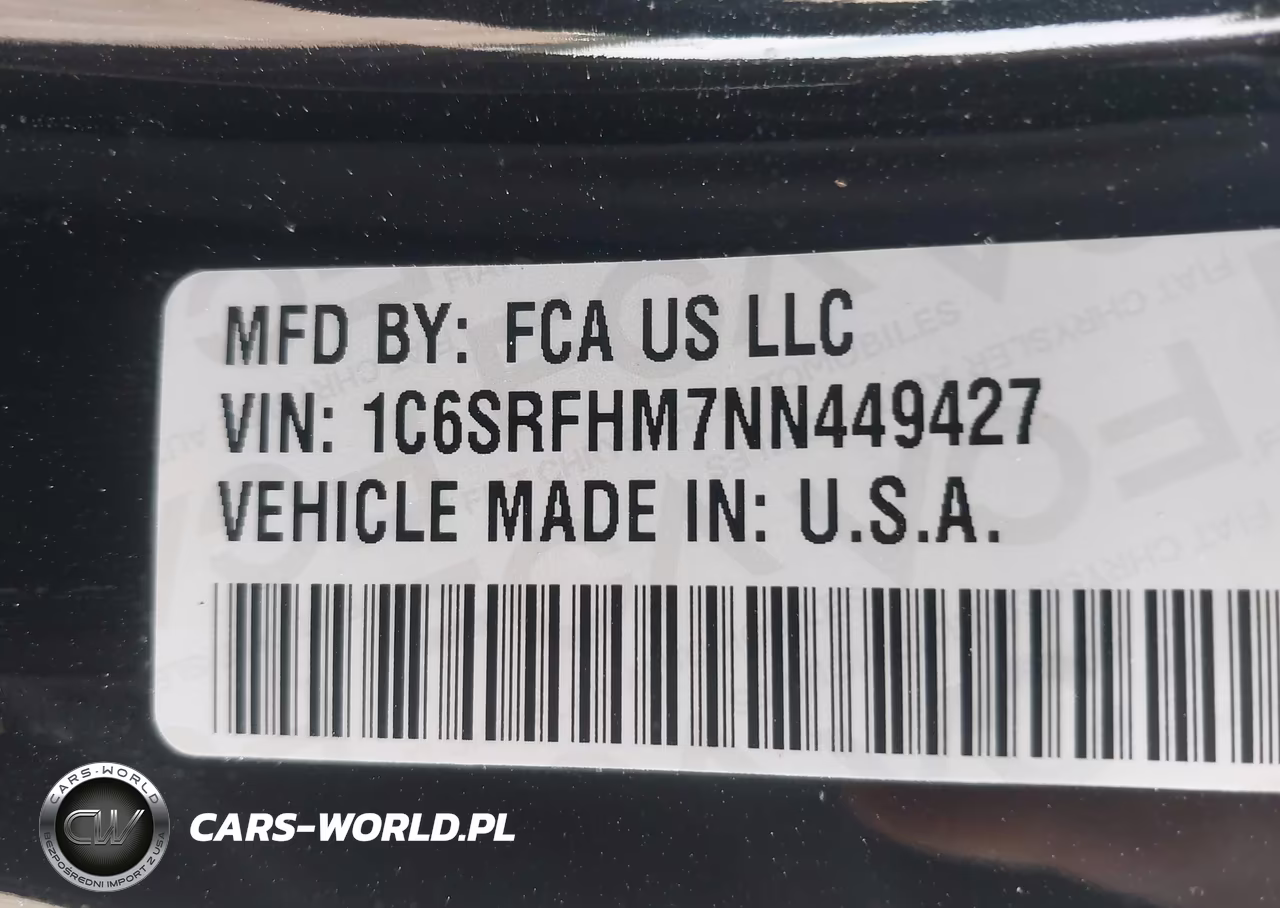 2022 Ram 1500 Limited 4X4 5'7 Box VIN:1C6SRFHM7NN449427 - 9