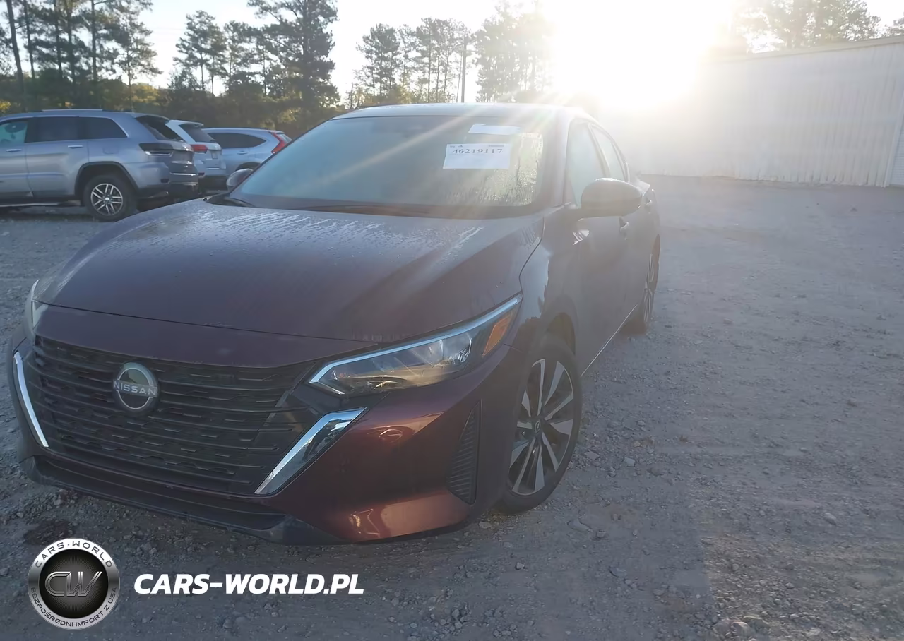 2025 Nissan Sentra Sv VIN:3N1AB8CV5SY233033 - 2
