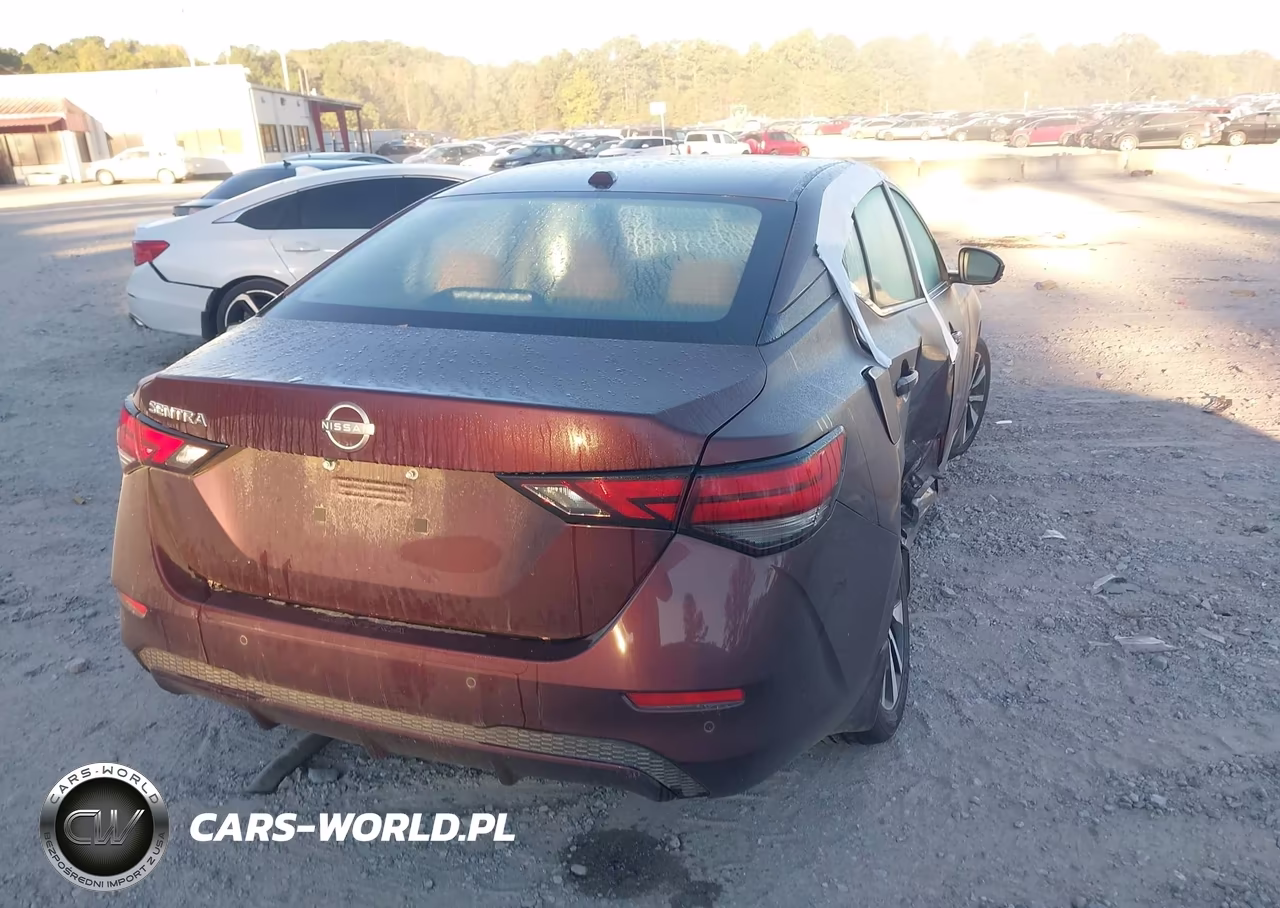 2025 Nissan Sentra Sv VIN:3N1AB8CV5SY233033 - 4